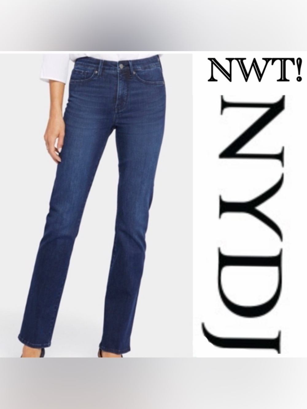 NYDJ • Le Silhouette High Rise Slim Bootcut Jeans • NWT • Size 14